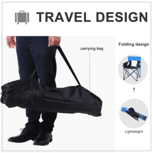 Outsunny Camping Chair w/Cup Holder Fishing