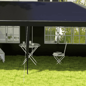 Outsunny Gazebo Marquee 6m x 3m Black