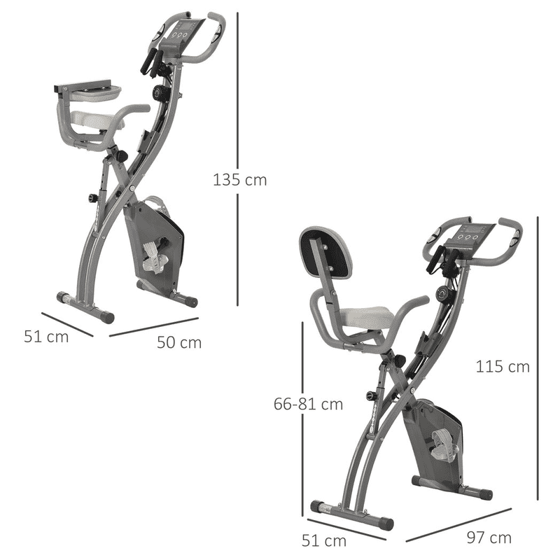 HOMCOM 2-In-1 Upright Exercise Bike HOMCOM 2-In-1 Upright Exercise Bike