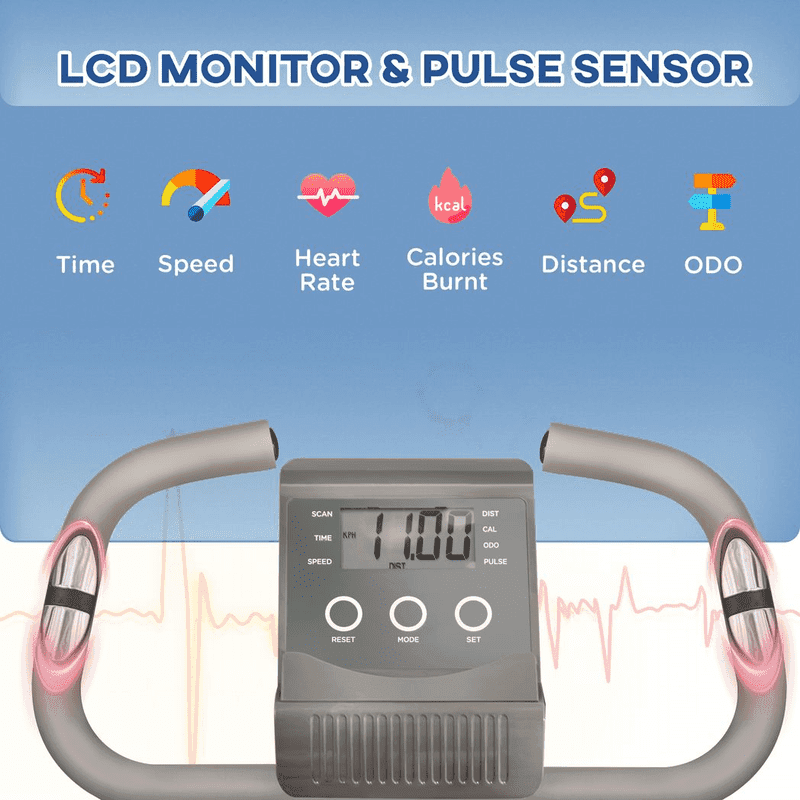 HOMCOM 2-In-1 Upright Exercise Bike HOMCOM 2-In-1 Upright Exercise Bike