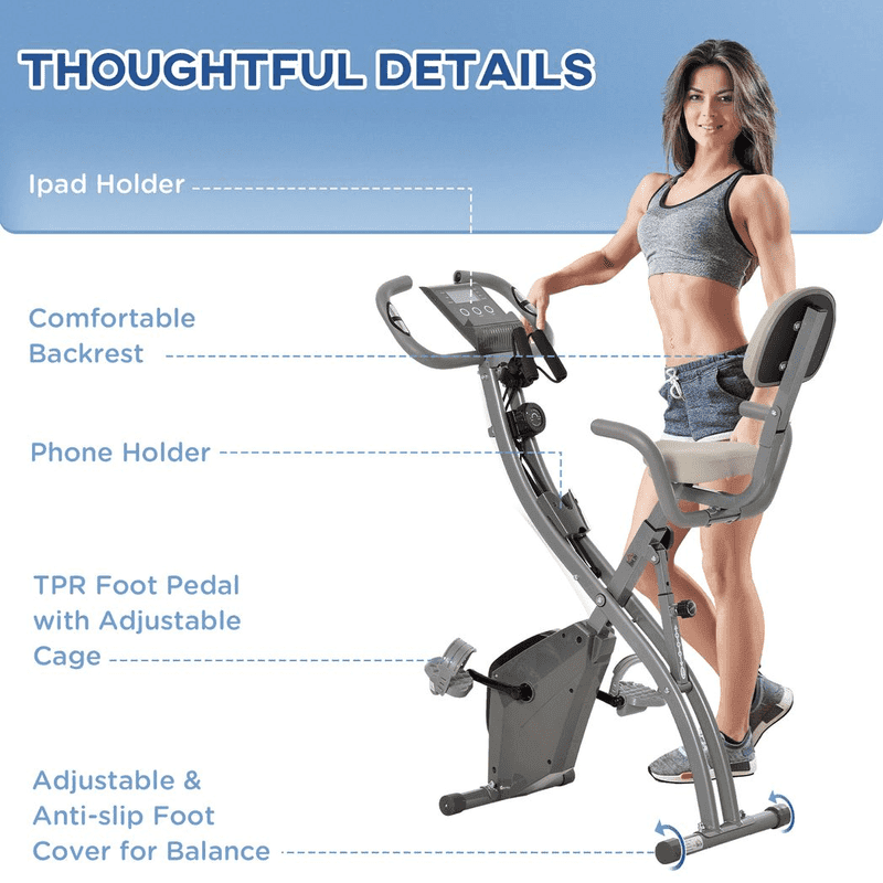 HOMCOM 2-In-1 Upright Exercise Bike HOMCOM 2-In-1 Upright Exercise Bike