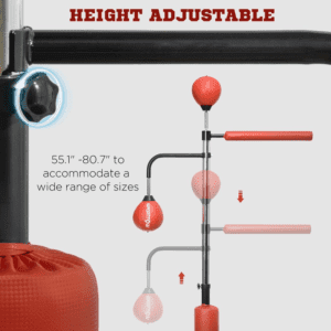 Sportnow Boxing Bag Freestanding