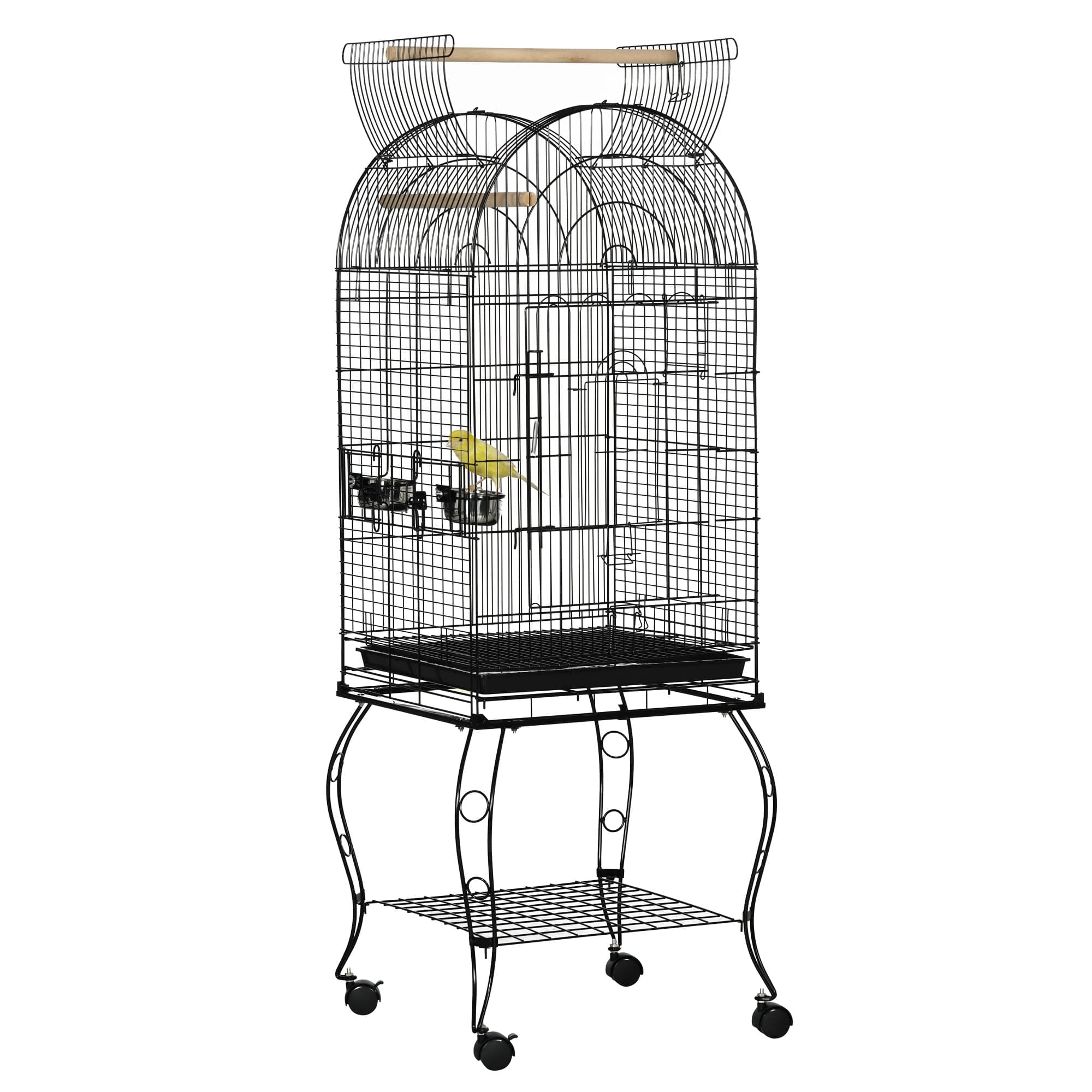 PawHut Large Bird Cage Pet Aviary with Perch PawHut Large Bird Cage Pet Aviary with Perch