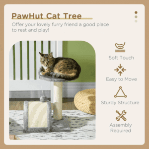 PawHut Cat Tree Activity Centre