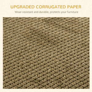 PawHut Cardboard Scratcher Lounger Bed