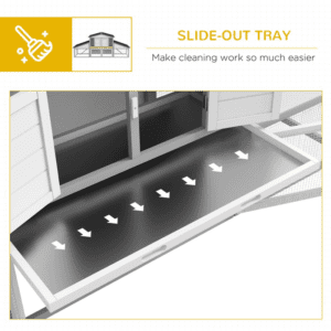 PawHut Large Rabbit Hutch Guinea Pig House PawHut Large Rabbit Hutch Guinea Pig House