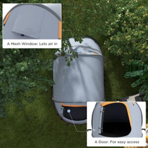 Outsunny 2 Man Pop Up Tent 2000mm