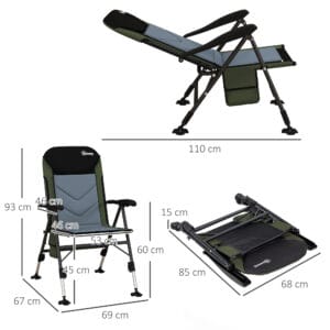 Outsunny Camping/Fishing Chair