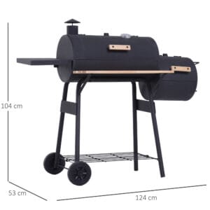 Outsunny Charcoal BBQ Grill Portable