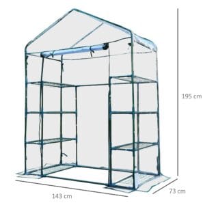 Outsunny 4 Tier Greenhouse