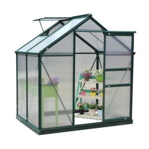 Outsunny Greenhouse Clear Slide Door