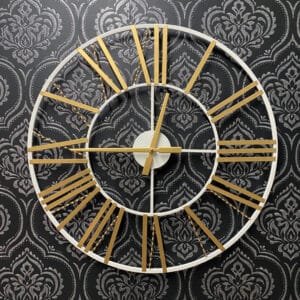 MSL 60cm Wall Clock with Hanging Hook