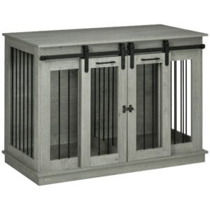 PawHut Dog Crate Furniture Large Dogs