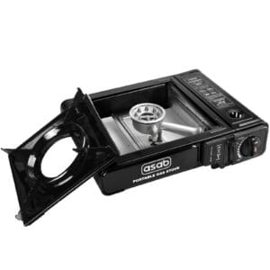 Gas Stove Portable Camping Black