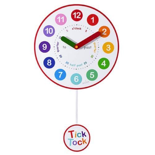 Acctim Wall Clock White Matilda Pendulum Acctim Wall Clock White Matilda Pendulum