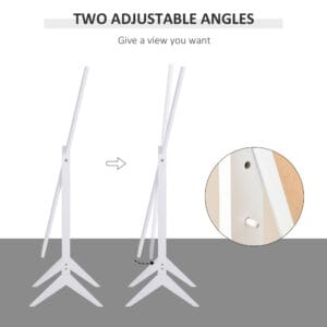 Homcom Tall Dressing Mirror White