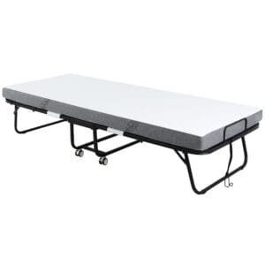 Homcom Folding Bed w/ 10cm Mattress