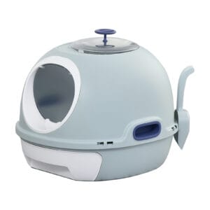 Pawhut Cat Litter Box w/ Scoop