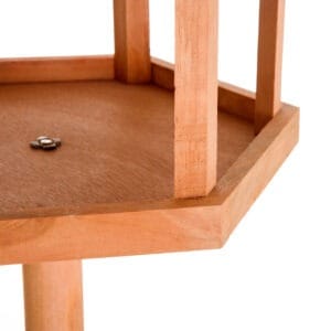 PawHut Wooden Bird Table Feeder