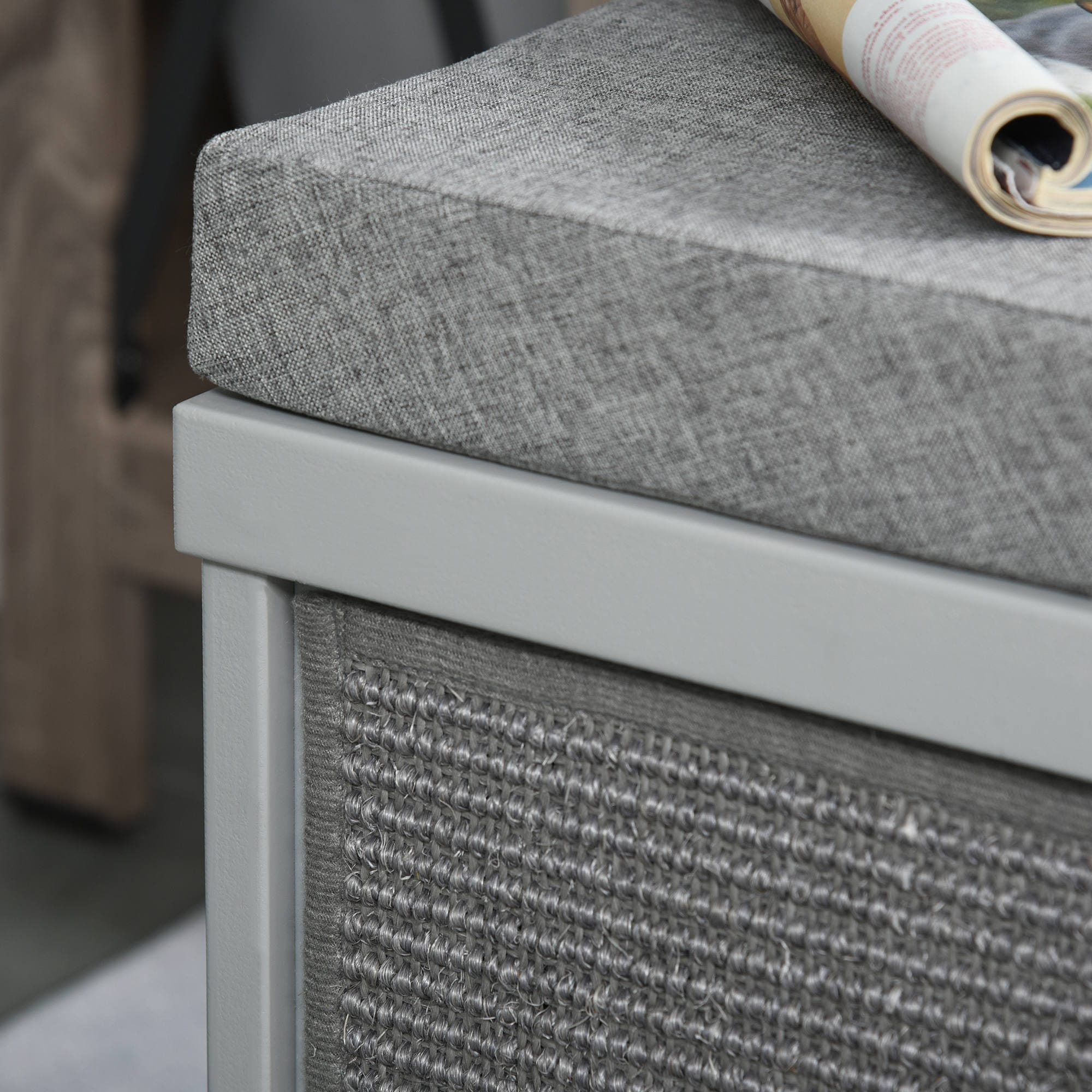 PawHut Cat House Bed Cave with Soft Cushion PawHut Cat House Bed Cave with Soft Cushion