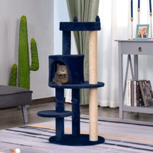 Pawhut Cat Activity Tree w/ Scratch Posts