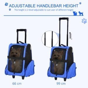 Pawhut Cat/Dog Carrier Backpack