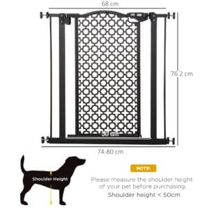 Pawhut Pet Safety Gate Pressure Fit