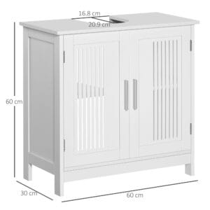 Kleankin Under Sink Cabinet with 2 Doors
