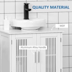 Kleankin Under Sink Cabinet with 2 Doors