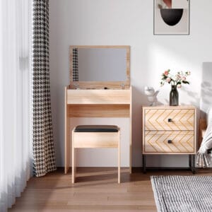 Homcom Dressing Table w/ Mirror