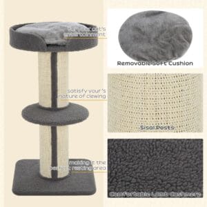 Pawhut Cat Tree Activity Centre Tower