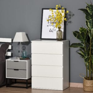 Homcom Chest of Drawers 4 Drawers