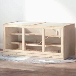 Wooden Hamster Cage Small Animals Hutch
