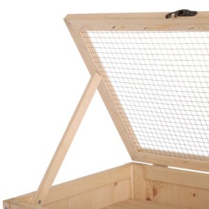Pawhut Wooden Hamster Cage 4-Tier