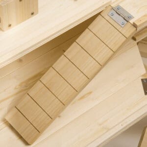 Pawhut 3-Tier Wooden Hamster Cage