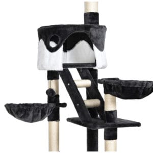 Pawhut Cat Tree Scratching Post Condo