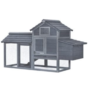 Pawhut Small Chicken Coop w/ Run Pawhut Small Chicken Coop w/ Run
