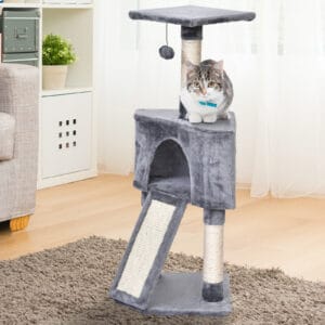 PawHut 3 Level Cat Tree Scratching Post