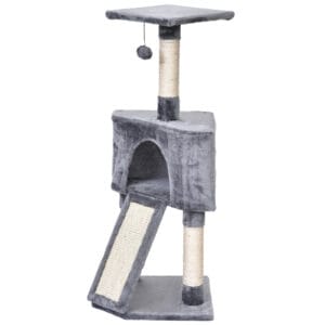 PawHut 3 Level Cat Tree Scratching Post PawHut 3 Level Cat Tree Scratching Post