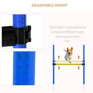 Pawhut Pet Agility Training Equipment