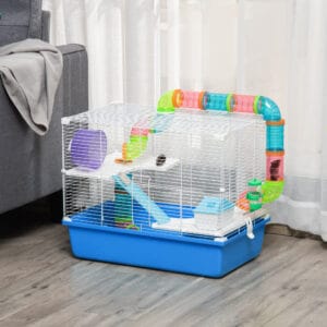 Pawhut Hamster Cage w/ Tubes