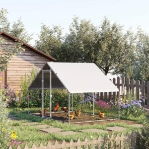 Pawhut Walk In Chicken Coop/Run
