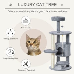 PawHut Cat Tree Tower Activity Centre PawHut Cat Tree Tower Activity Centre