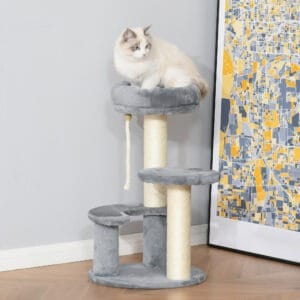 Pawhut Cat Tree Activity Centre w/ Rope