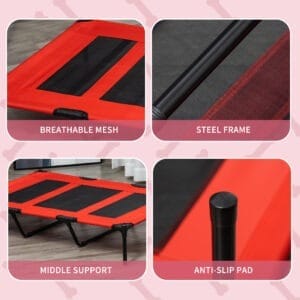 Pawhut Dog Bed Cooling Elevated