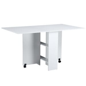 Homcom Dining Table Drop Leaf Mobile