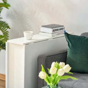 Homcom Dining Table Drop Leaf Mobile