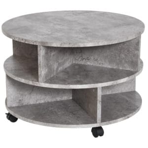 Homcom Coffee Table 2-Tier 60 x 39.5Hcm