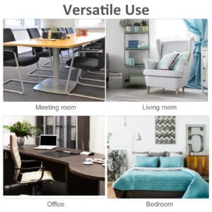 Homcom Coffee Table Rectangular 2-Tier