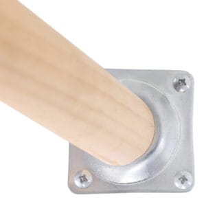 Homcom Side Table Pine Wood Floral